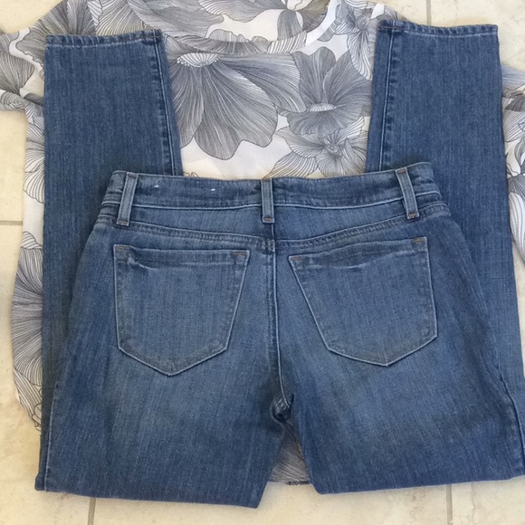 ANN TAYLOR LOFT 24/00P BLUE DENIM JEAN - Picture 5 of 6